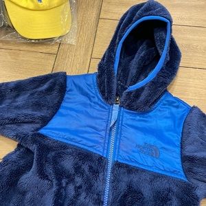 North face baby plush snow suit
